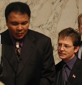 12.6 Ali and Fox advocate for Parkinson's Disease research